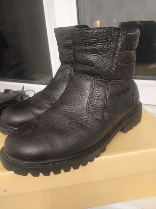 Сапоги кожаные мужские