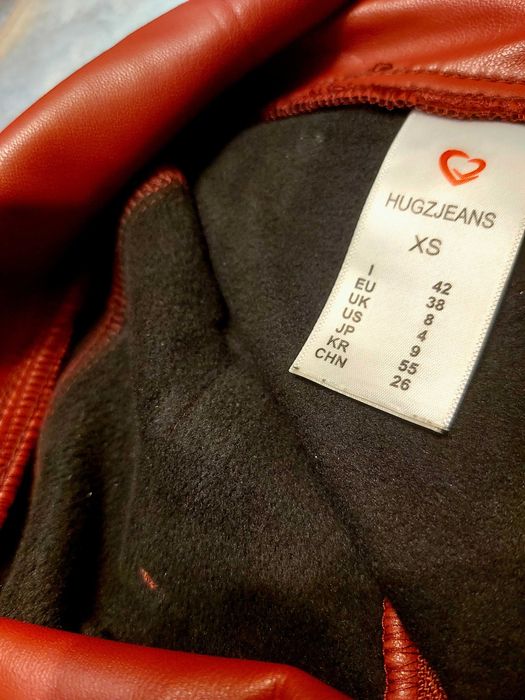 Дамски кожен панталон