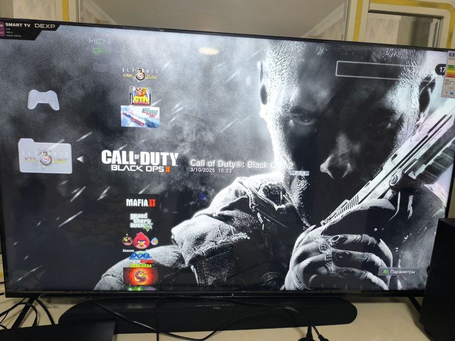 Playstation 3 slim +4 ta joystick uyinlar