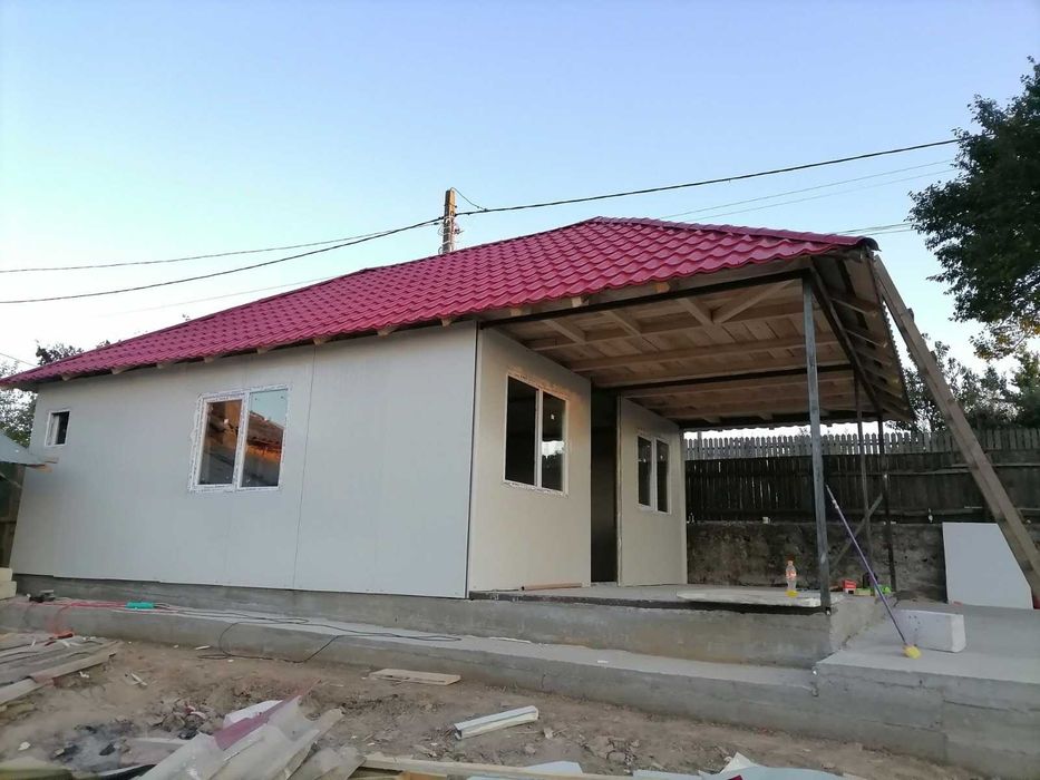 Case pe structura metalica