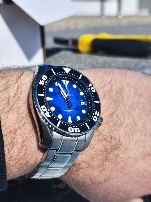 Automatic watch - Seiko Sumo Homage