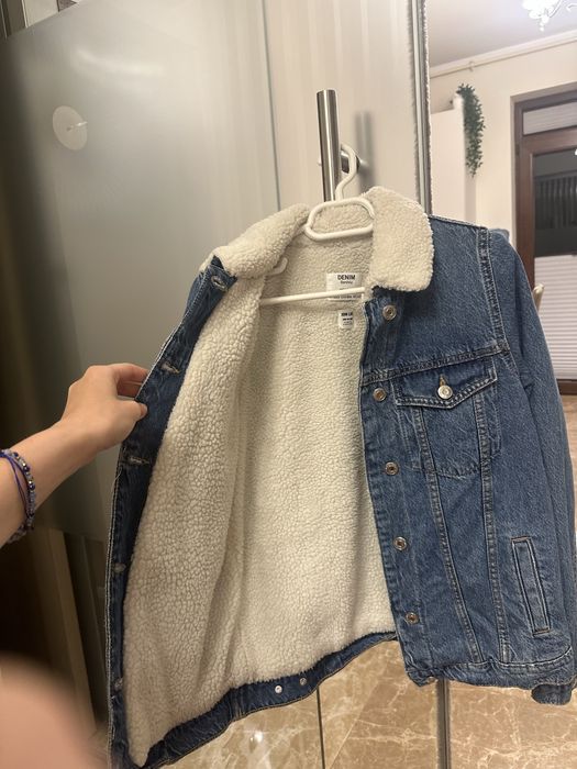 Geaca de blugi Bershka