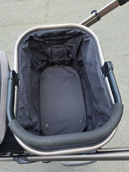 Cybex Бебешка количка Gazelle S Stone Grey близнаци + 2бр летни коша