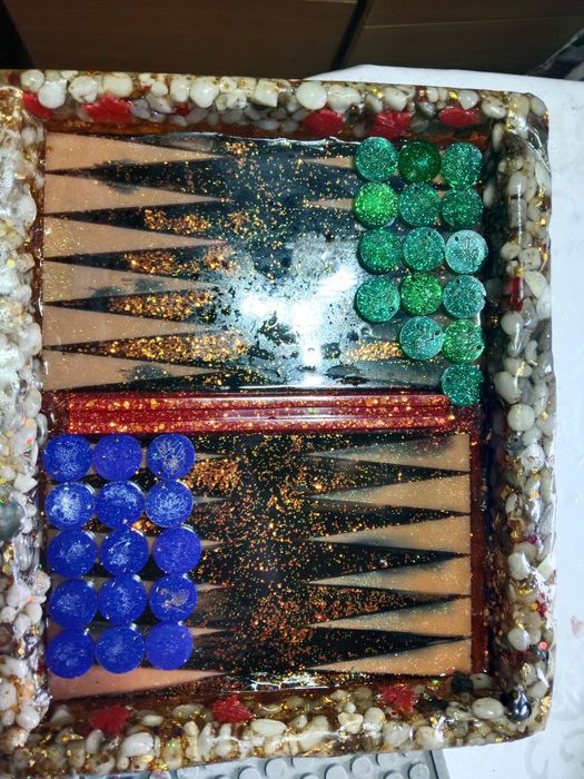 Шахматы, шашки, нарды, три в одном