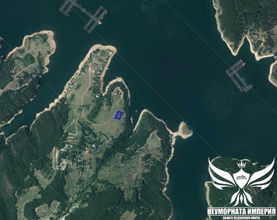 Продавам парцел УПИ 1200кв, 2ра линия на язовир Кърджали