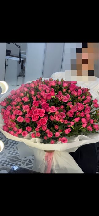 Большой букет цветов