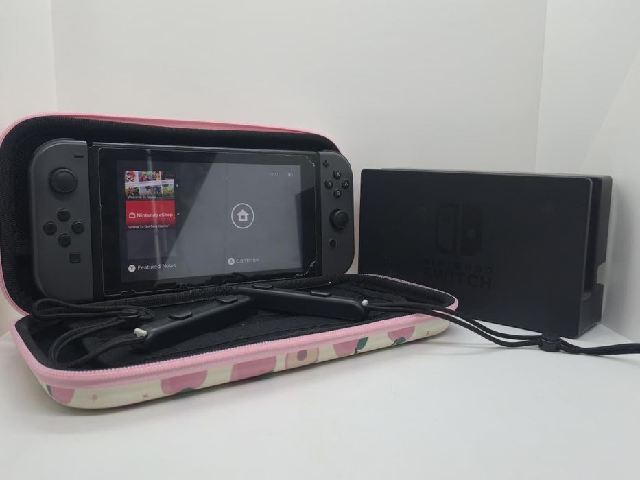 Consola Nintendo Switch, Black Joycons -A-