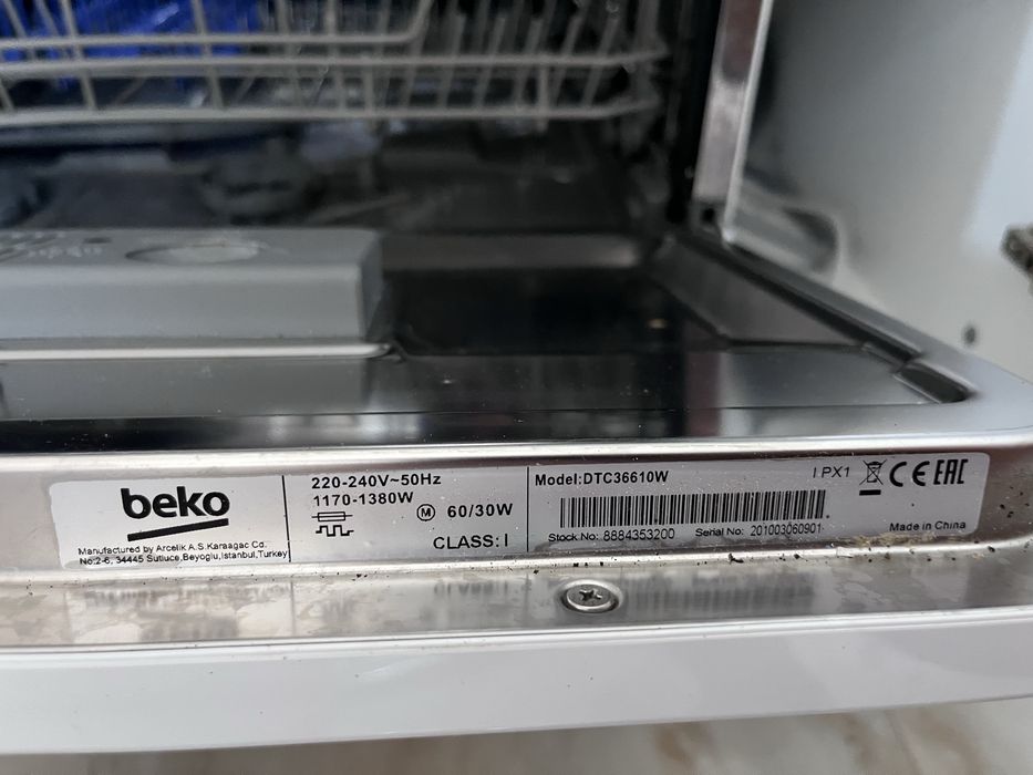 Masin spalat vase mini Beko  DTC36610W