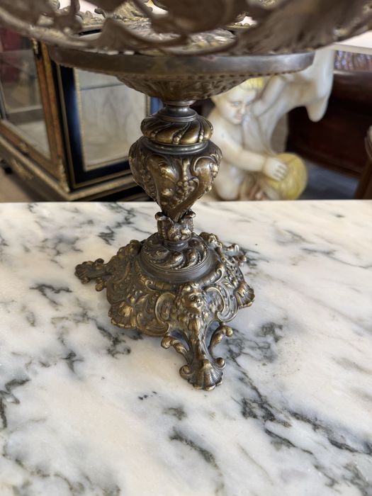 Fructiera baroc din bronz masiv