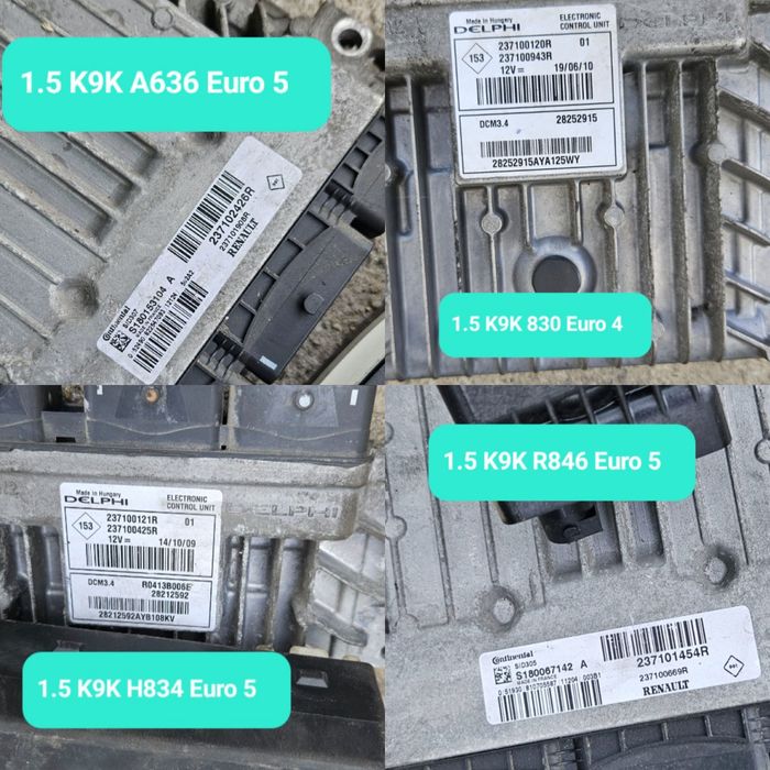 Calculator motor Kit pornire complet Renault Megane 3 1.5 dci diesel 1.6 dci R9M A4 1.4 TCE H4JA7 1.2 TCE H5FA4