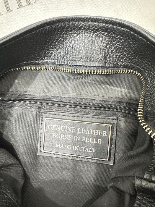 Кожаная сумка шопер