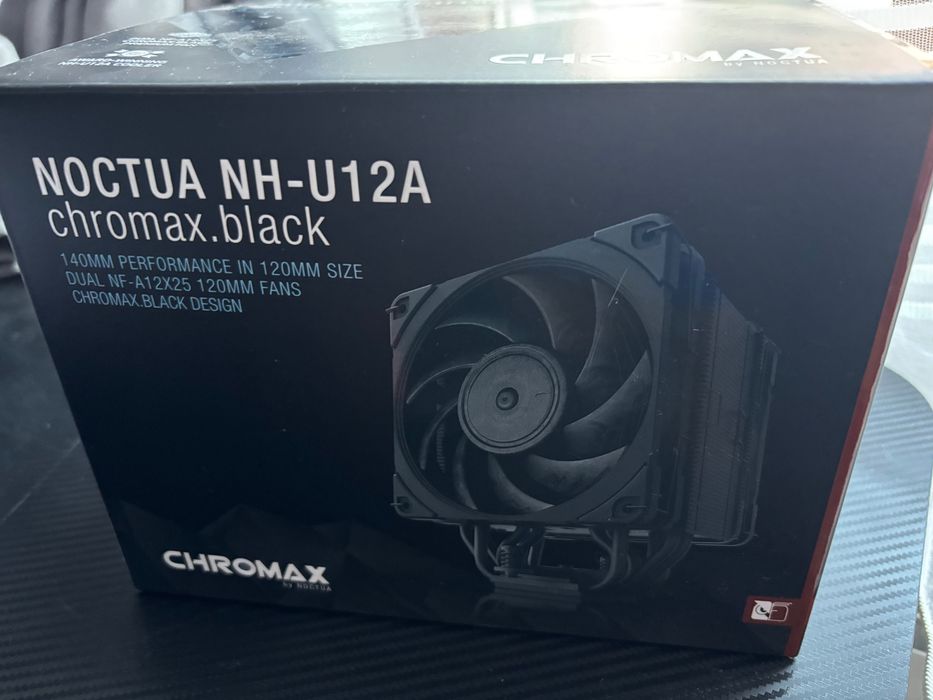 Охладител Noctua NH-U12A Chromax гаранция
