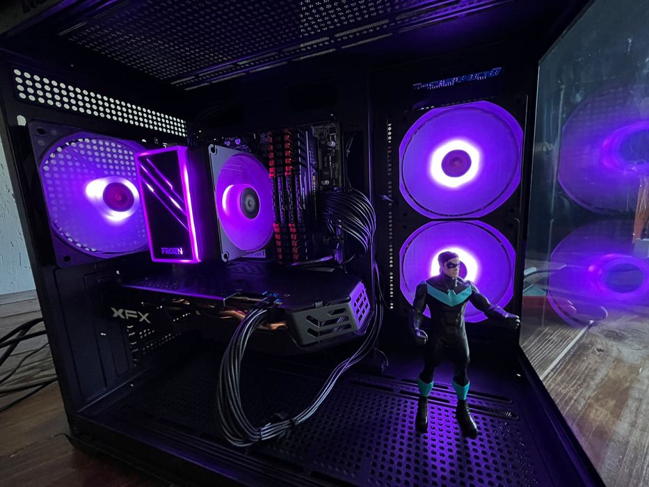 Unitate pc Gaming i5 1080p 16gb ram M2 Nvme hdd video Amd  8gb