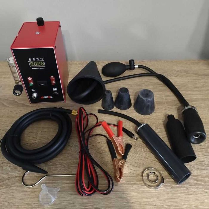 Машина за диагностика и откриване на течове с дим/пушек, димогенератор