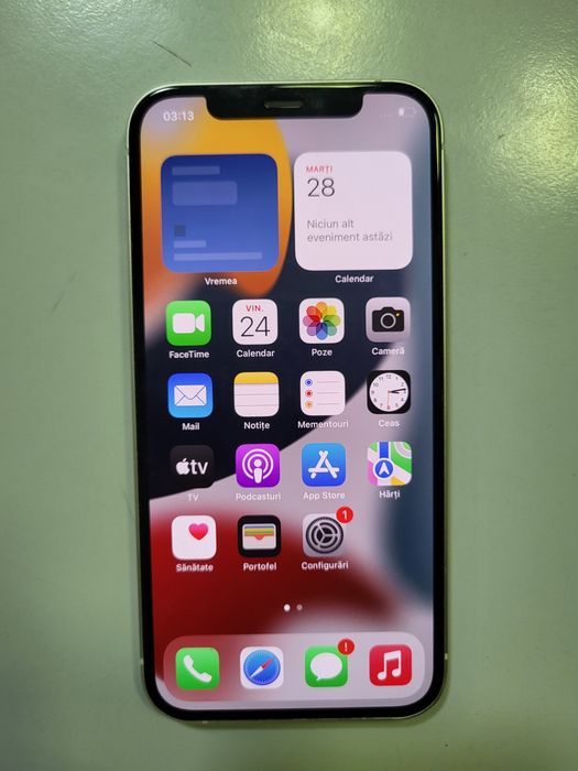 iPhone 12 White Impecabil ca Nou Poze Reale