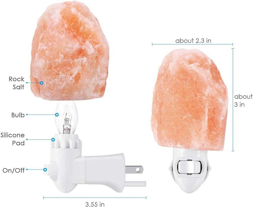 Стенни лампи от хималайска кристална сол   AMIR