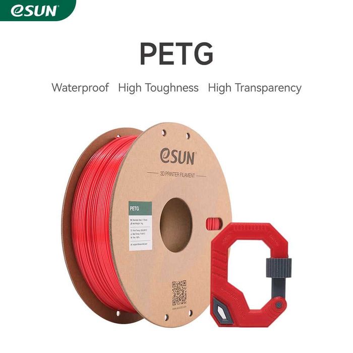 3D printer uchun PLA va PETG plastik (filament) eSUN sotiladi