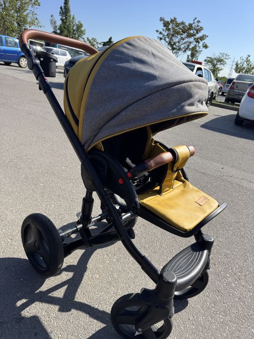 Carucior Krausman Nexxo galben 3 in 1