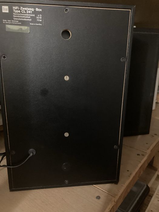 Linie audio Dual, amplificator CV 1200, casetofon C 180, tuner, boxe