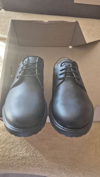 Мъжки обувки Kavalier – естествена кожа, нови с кутия