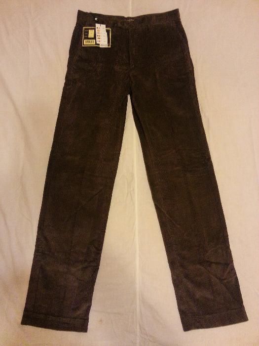 Pantaloni jeans catifea GreenLand Italy 42cm in talie, 122cm lungime