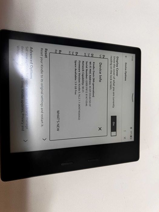 Amazon Kindle Oasis 9th Gen 32GB Wi-Fi