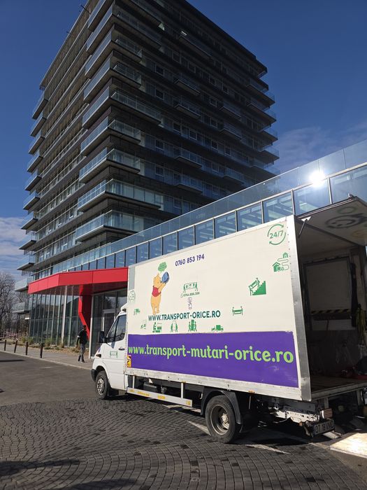 Transport bagaje-Transport mobila / Închiriez Duba cu Sofer
