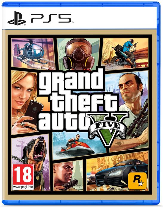 Play Station 5 (PS5) Disc с 1 джоестик и 3 игри