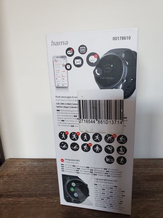 Смарт часовник Hama Fit Watch 6910, 1.28"