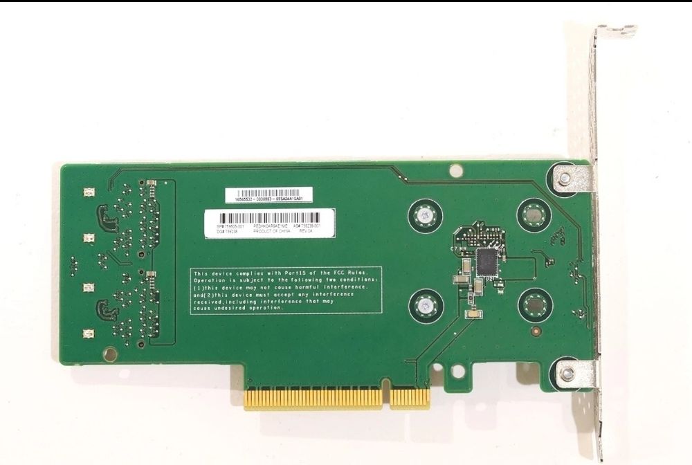 Adaptor SSD m.2 SATA Server HPE Gen 9/10 759505-001