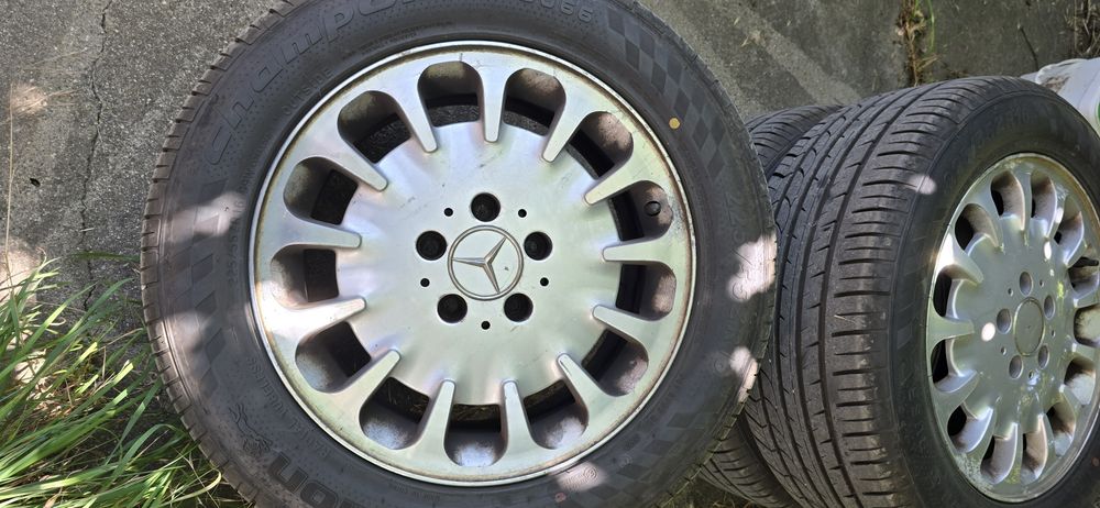 Алуминиеви джанти за Mercedes 16 цола с летни гуми 225 55 16