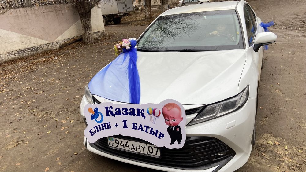 Аренда авто с водителем! Той, құдалық, выписка! Камри 70  оформлением!