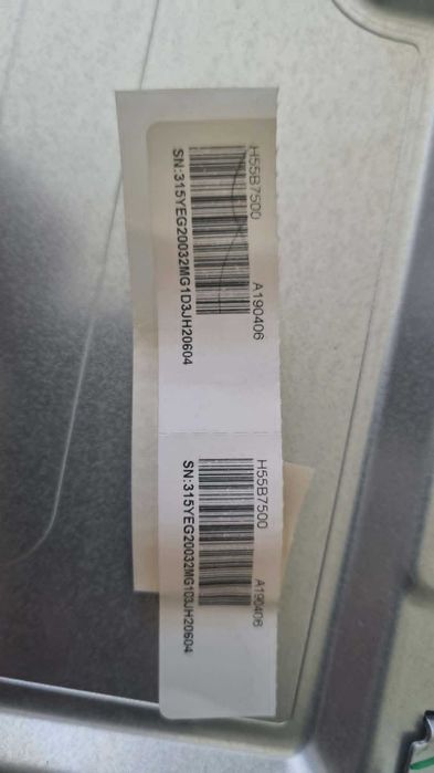 Vand componentele de la un televizor Hisense H55B7500