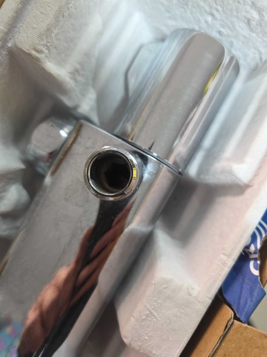 Grohe Grohtherm 800 - Baterie termostatata de dus, fără conexiuni excentrice, crom 34561000