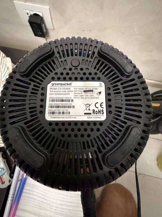 Router 5G / 4G Greenpacket E5-25ma – Wi-Fi 6, Port Multi-Gigabit 2.5G + 1G (Liber de rețea)