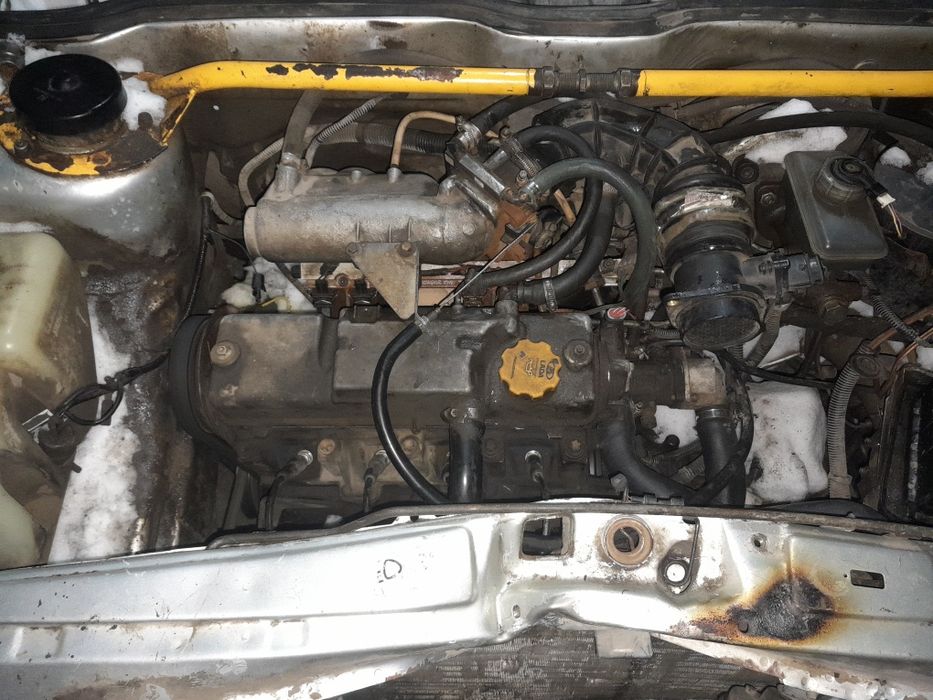 Матор КПП  ваз 2114