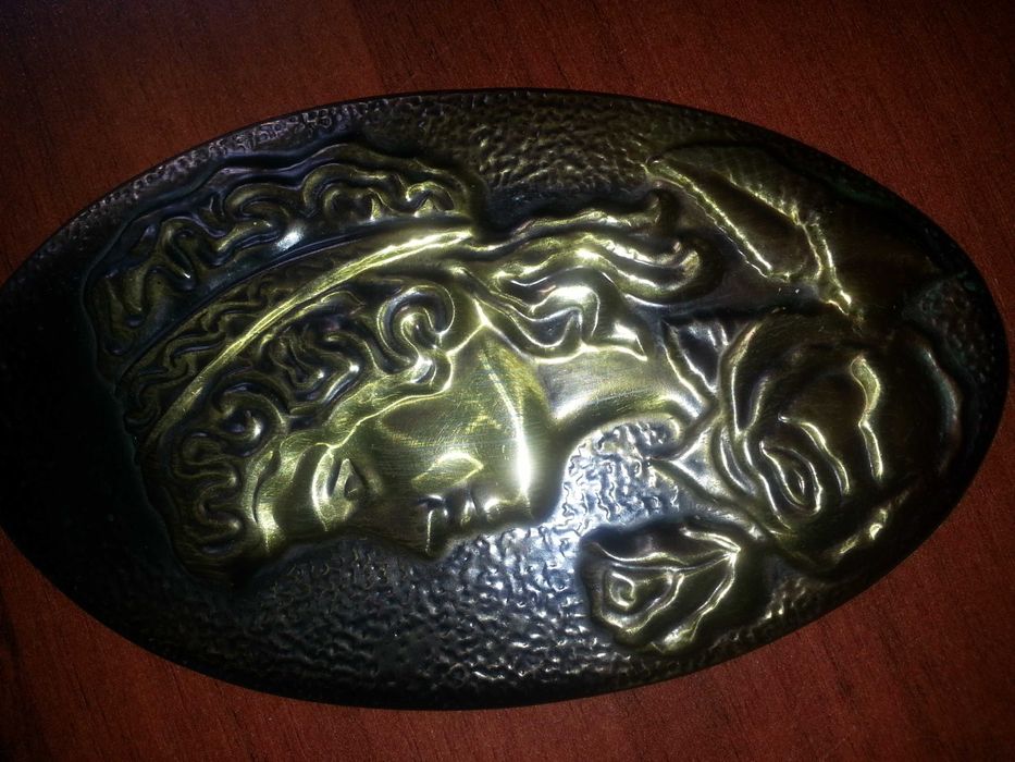 Картинка  чеканка  медь