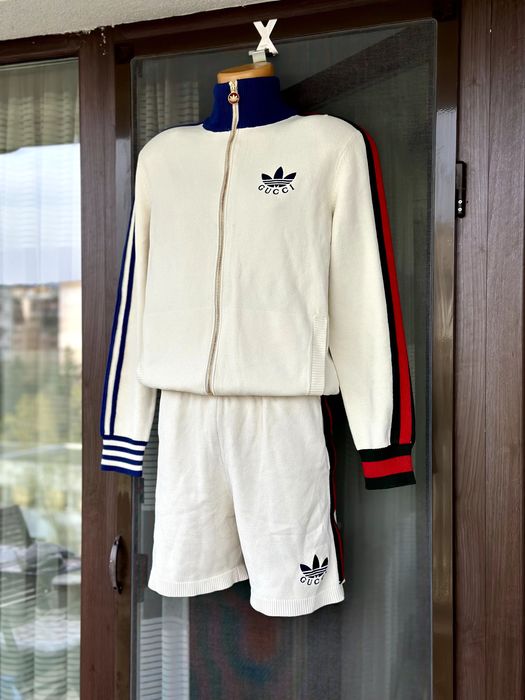 ОРИГИНАЛ Аdidas x Gucci | Fall/Winter Collection 2022/2023 | плетен екип - Размер S, Ново с оригинален етикет