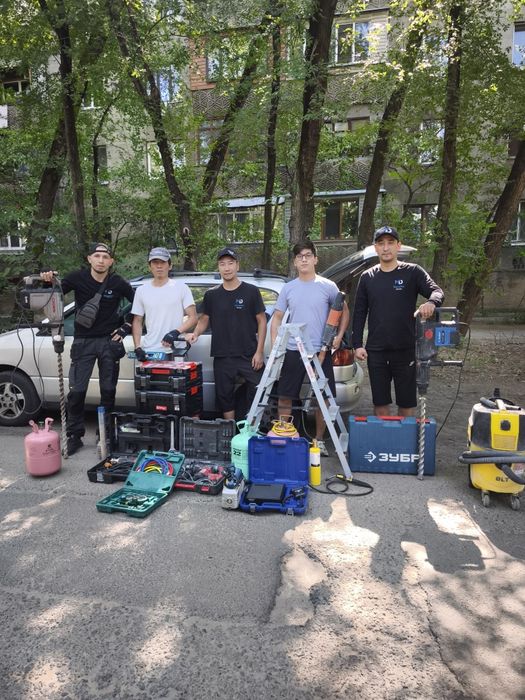 Установка кондиционера
