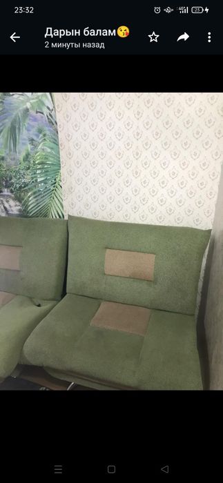 Срочно продам диван 2 креслами