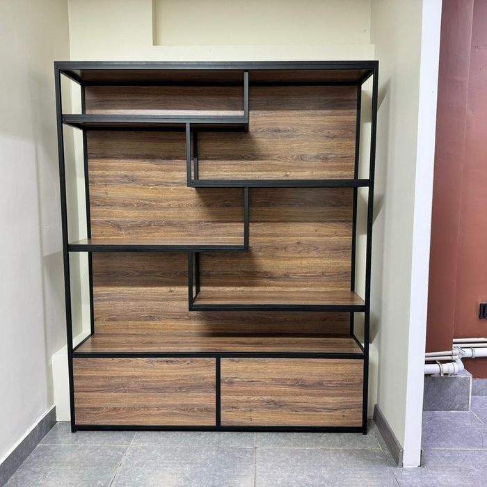 Изготовление стеллажей в стиле лофт. Loft