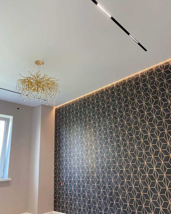 Натяжные потолки под ключ