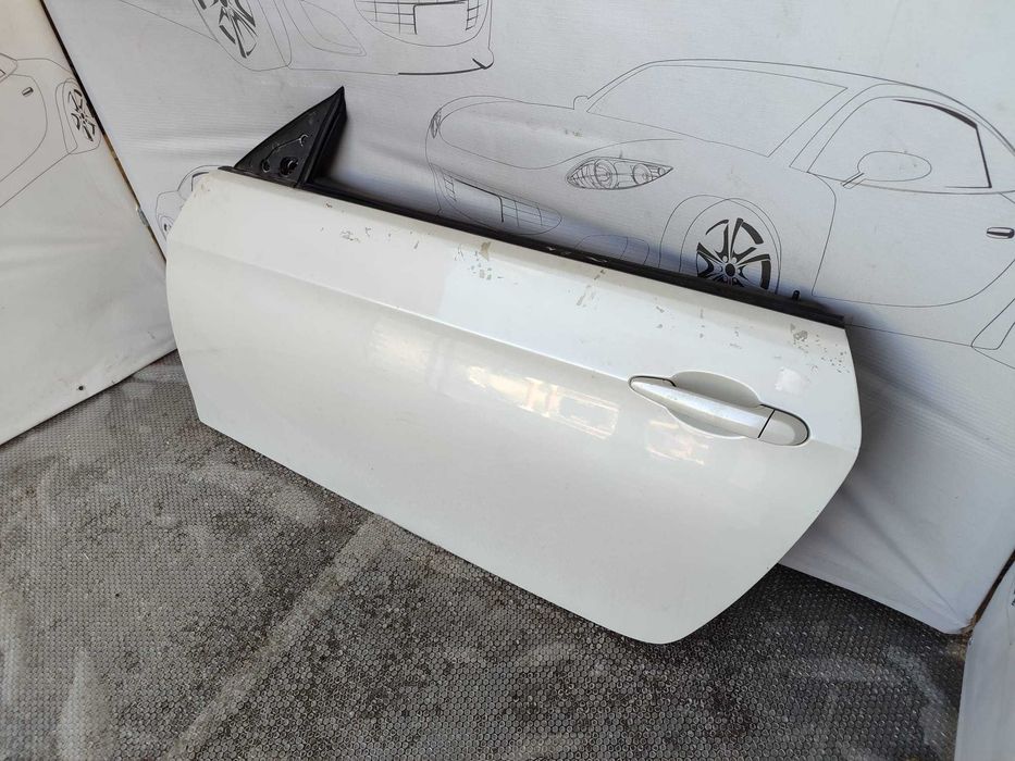 Ușă Față Stânga BMW 3 E92 E93 Decapotabil Alb Mineralweiss Metallic A96 41517200569 / 7200569 2013 / [2005-2014] / (12G)