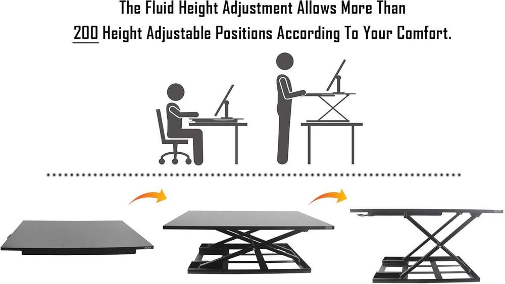 Стоящо бюро Изправящо Регулируеми по височина за лаптоп Щанд маса
