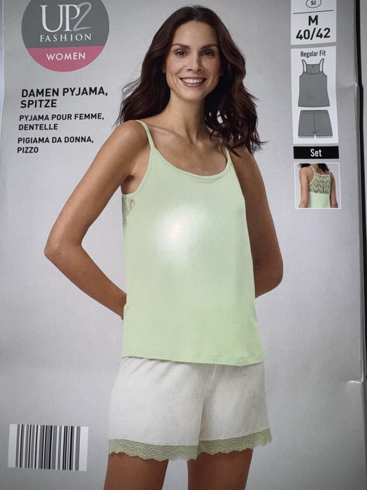 Pijama dama cu dantela