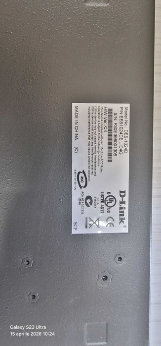 Switch Fast Ethernet D-Link