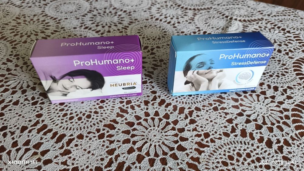 Vitamine  Prohumano stressdefense și sleep