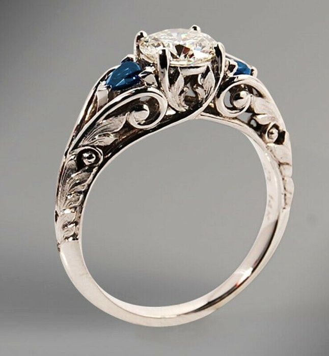 Нов златен пръстен 18к I Love You size 8