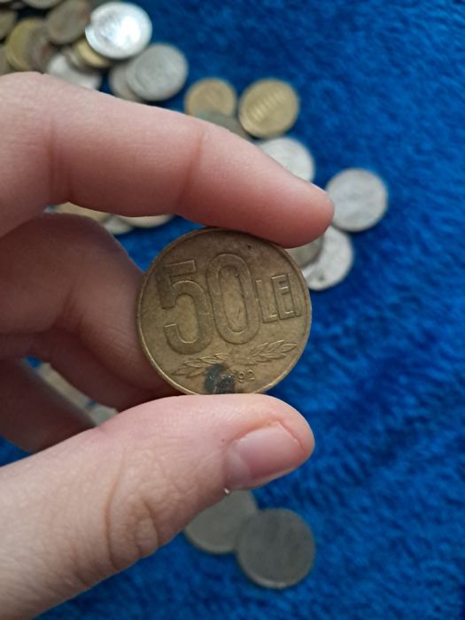 Monede vechi românești plus străine