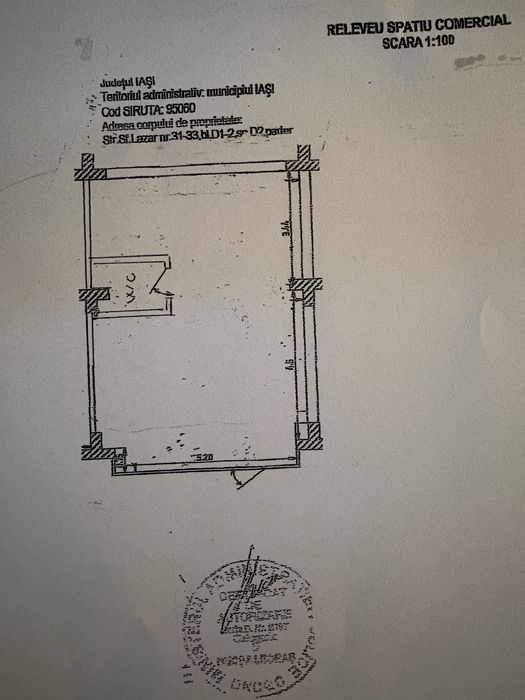 Spatiu centru Palas